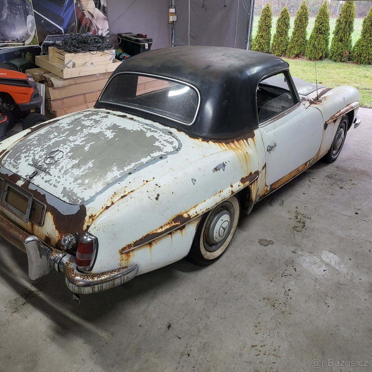 mercedes 190sl w121 - 6