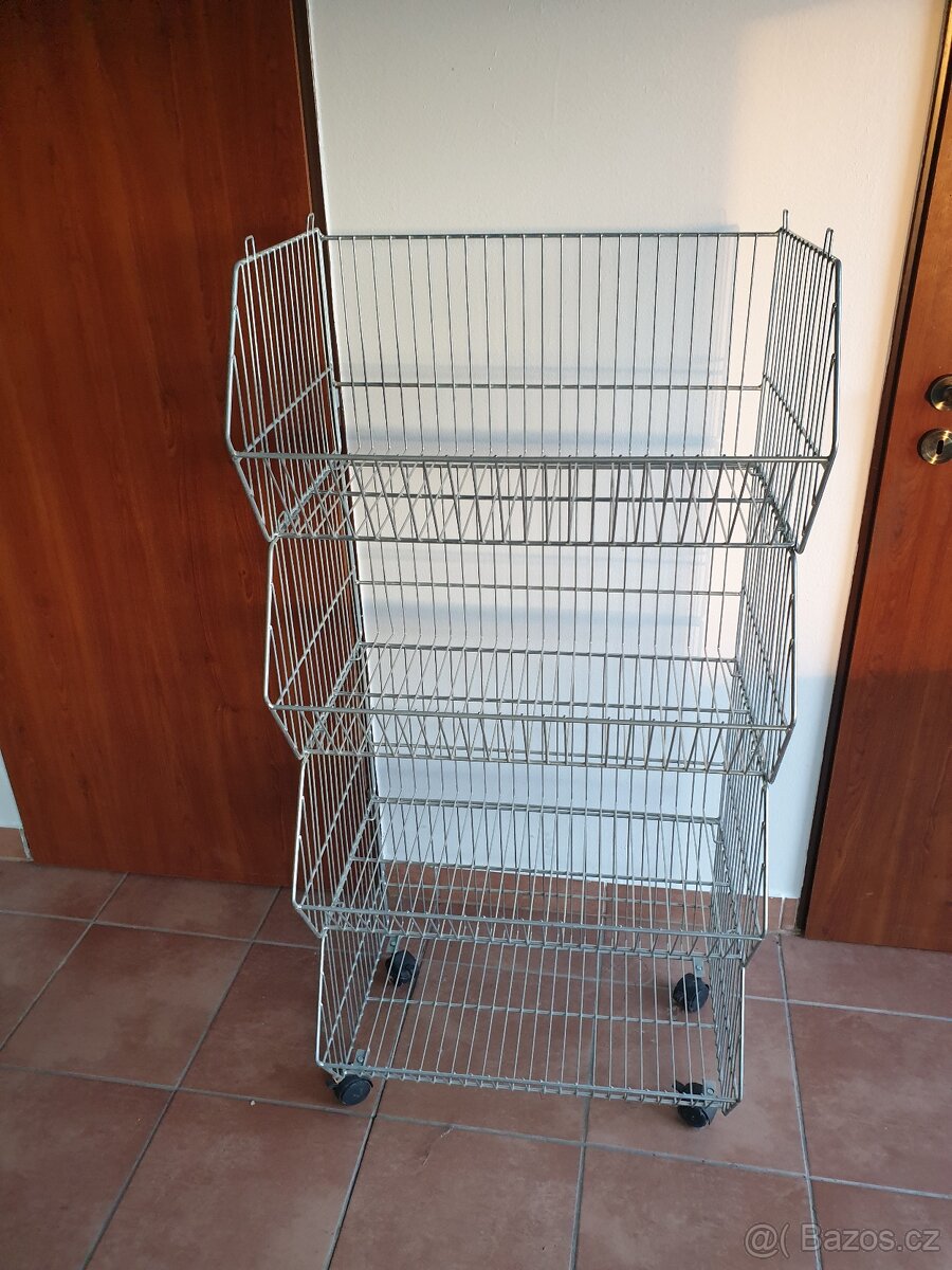 Policový stojan, stojan na obleč/němý sluha, stolek SONY - 6