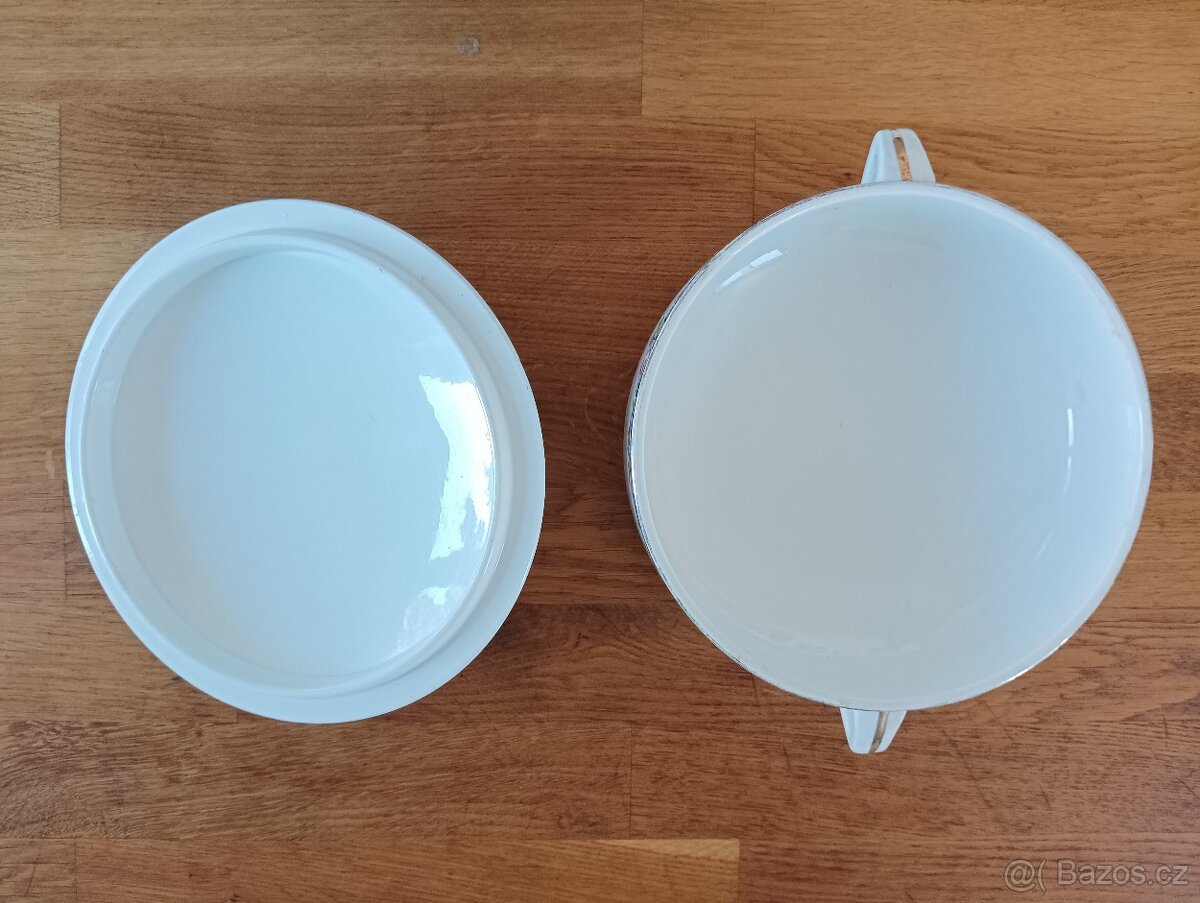 ART DECO PORCELÁNOVÁ TERINA - 6