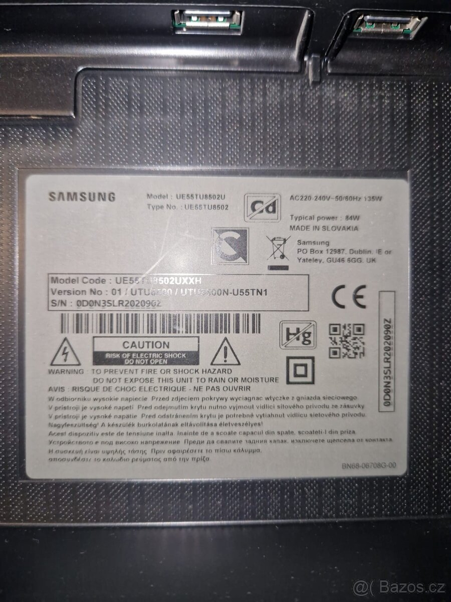 TV Samsung 55 - 138 cm - 6