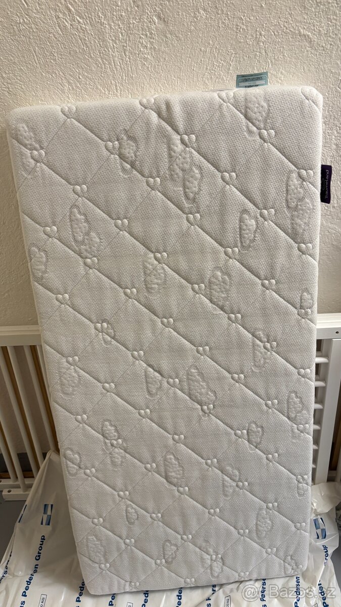 Dětská postýlka 120×60 cm - BÍLA - TOP STAV - 6