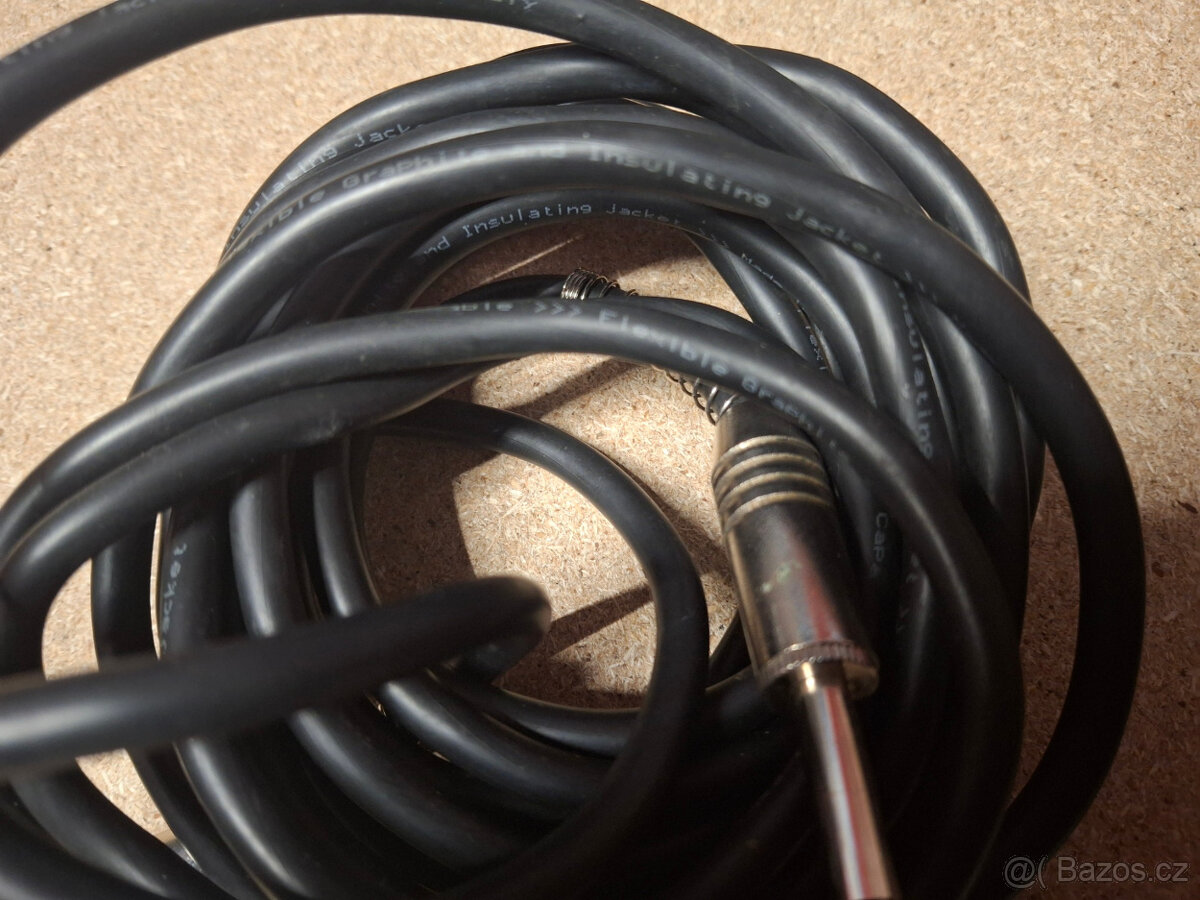 Profi audio vybavení - mikrofon, kabely XLR, MIDI... - 6
