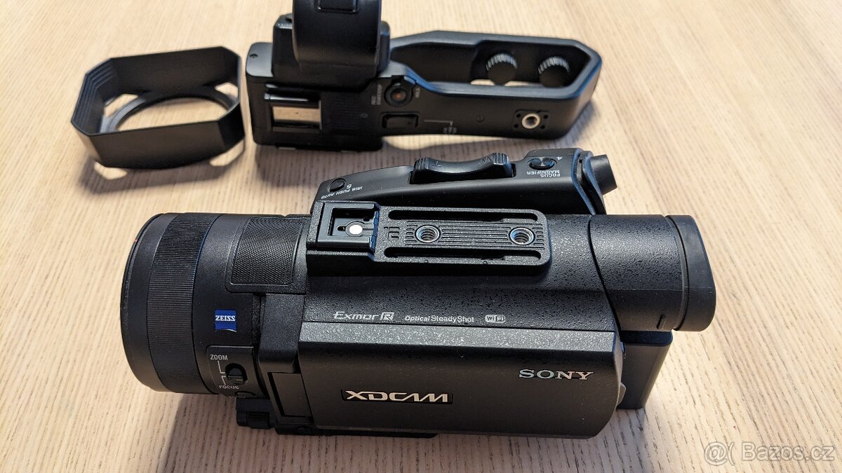 SONY PXW-X70, statív, Manfrotto MHXPRO-3W, RODE NTG3 - 6