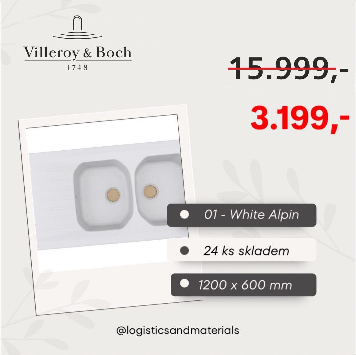 Villeroy & Boch výprodej — luxusní sanitární keramika - 6