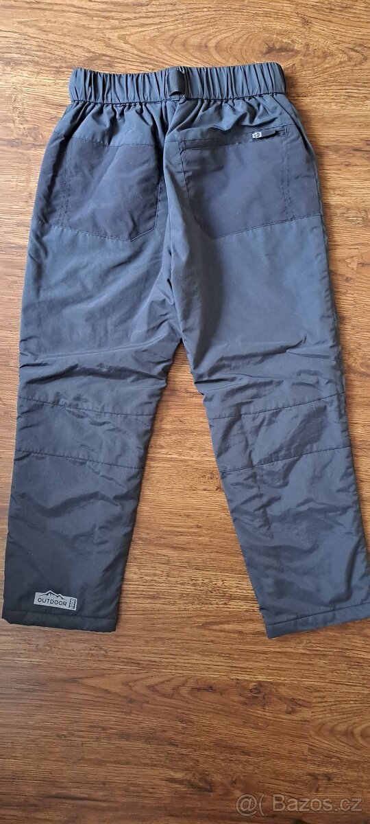 Zateplené kalhoty Pidilidi vel. 122 - 6