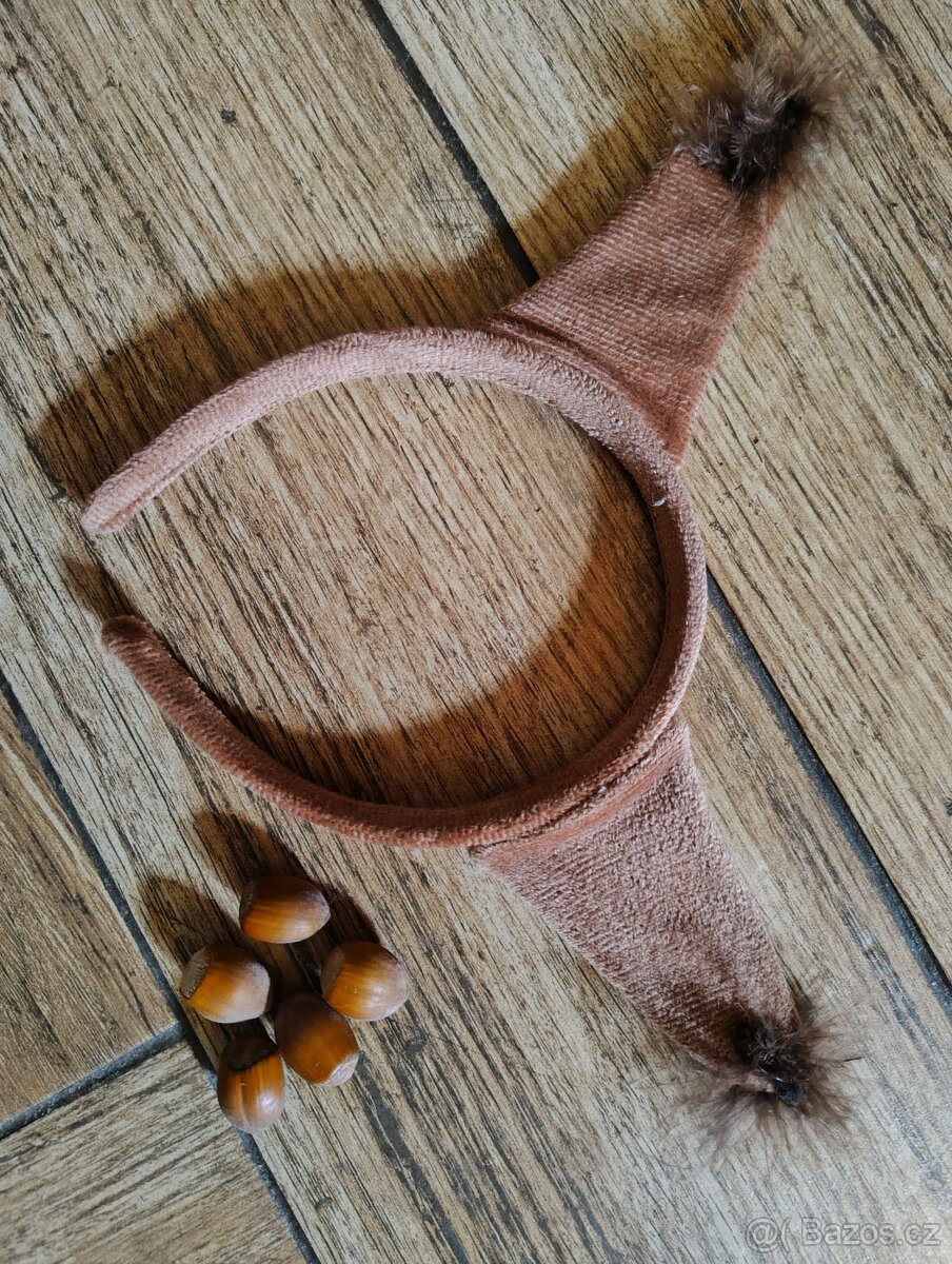 Maska kostým veverka - 6