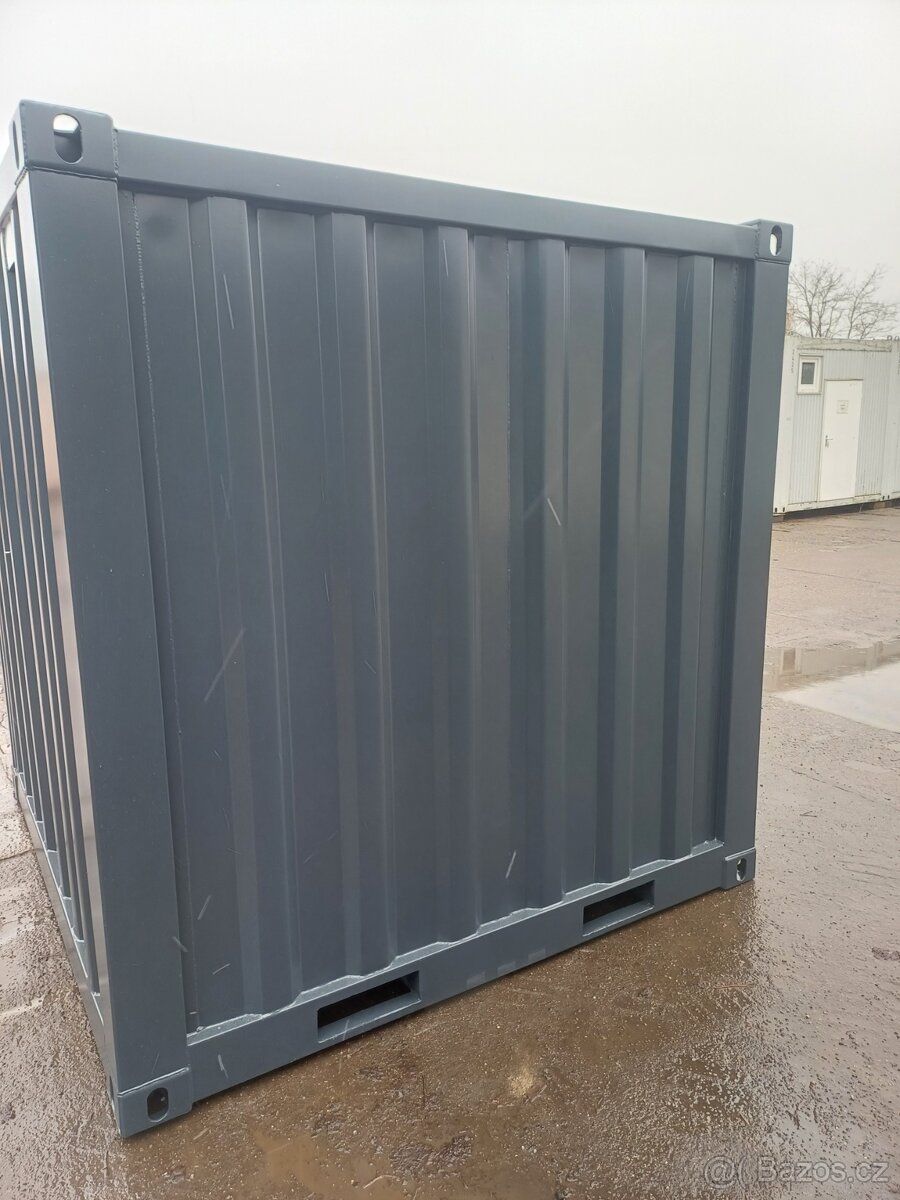 Nový 8´ skladový kontejner, barva RAL 7035 nebo RAL 7016 - 6
