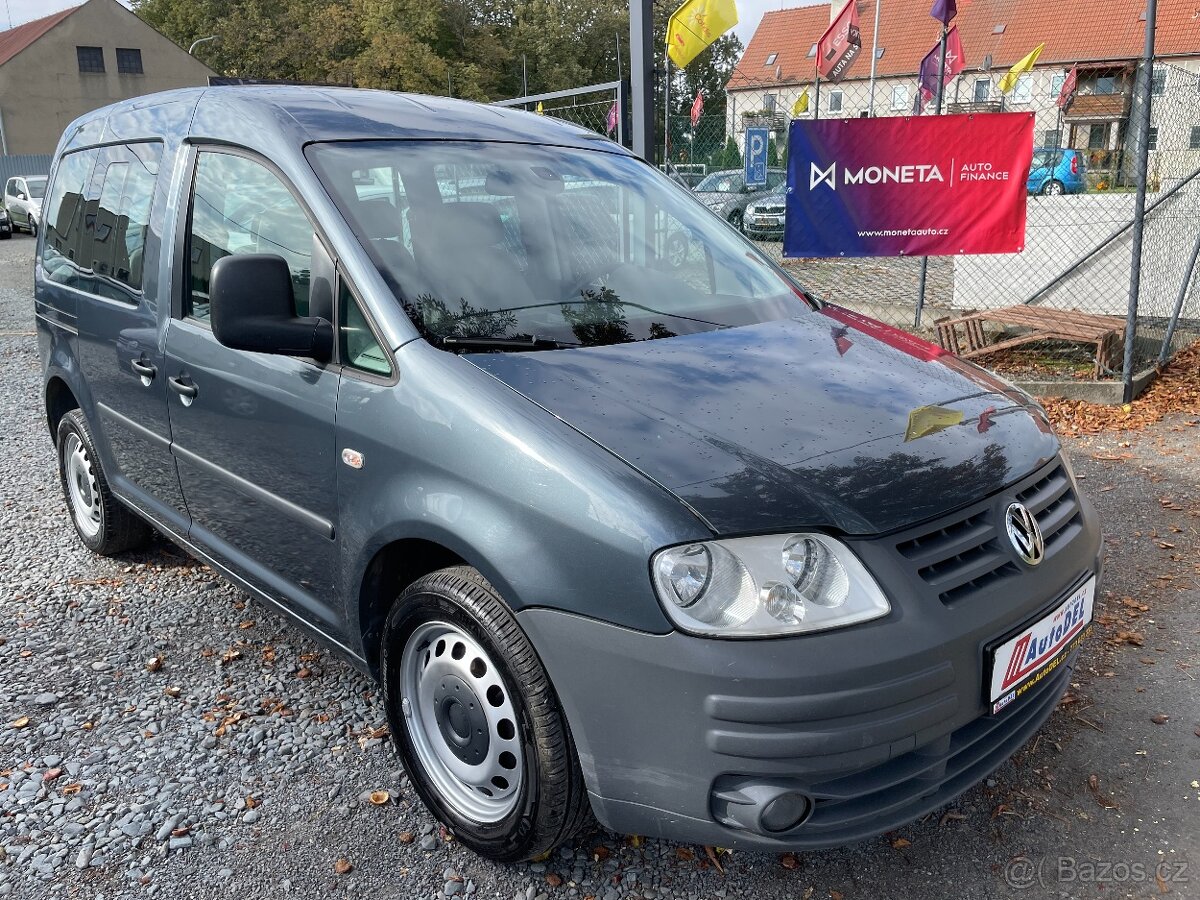 VW Caddy 1,9 TDi Aut.Klima, Tažné, AKU - 6