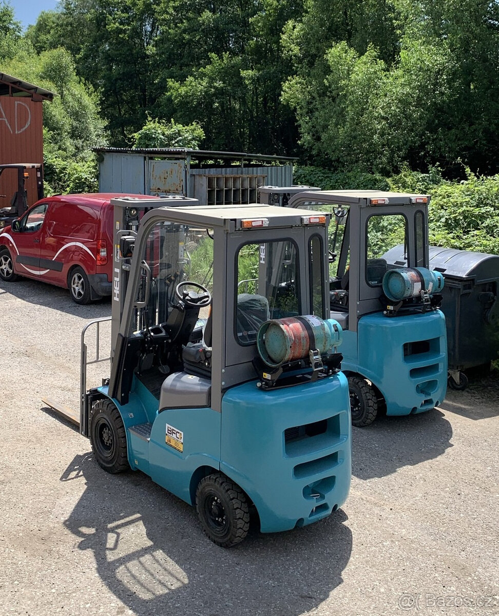 Heli CPYD 18, Nissan LPG, triplex, polokabína, 23 mth - 6