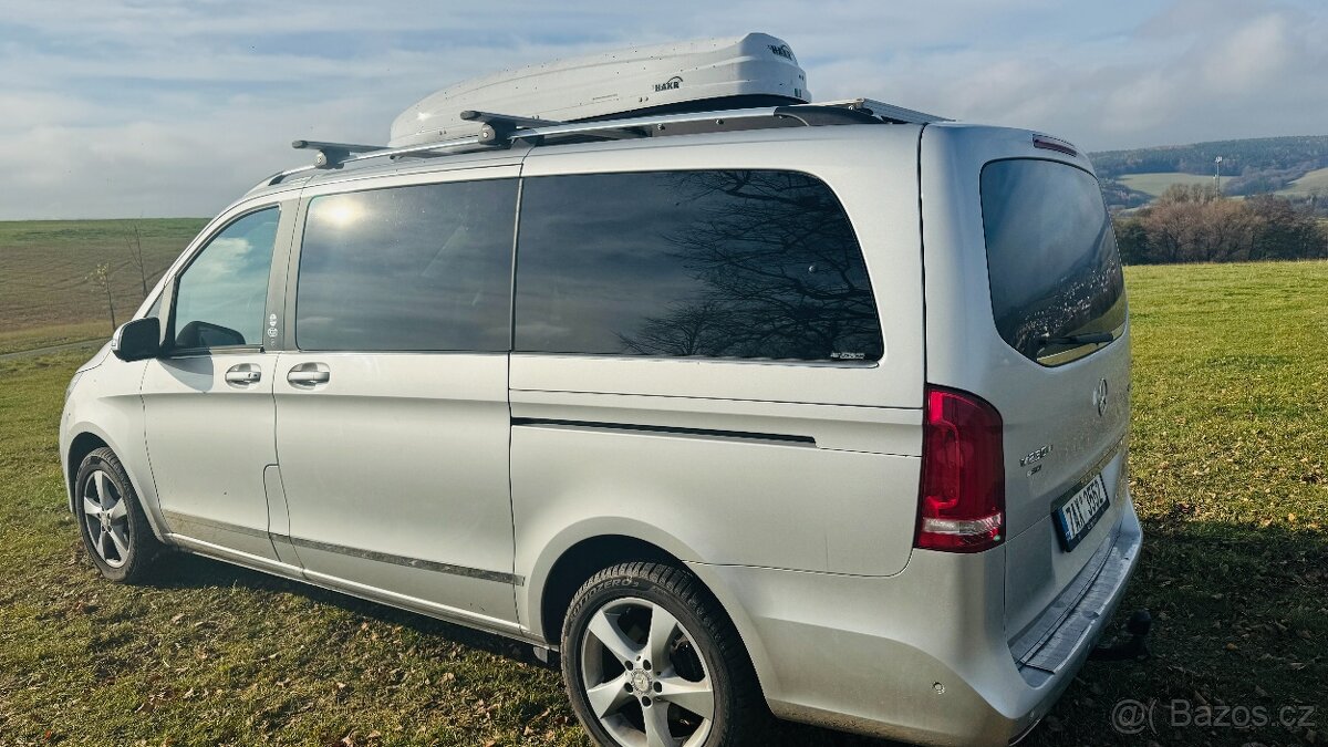 Prodám MB V250d, automat, kempovací vestavba - 6