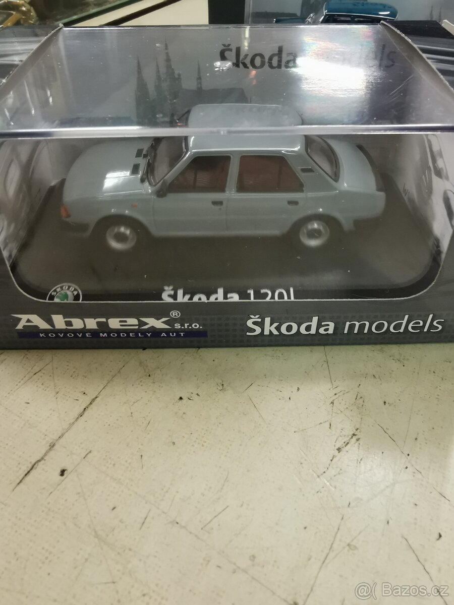 Modely autíček Škoda, Abrex. - 6