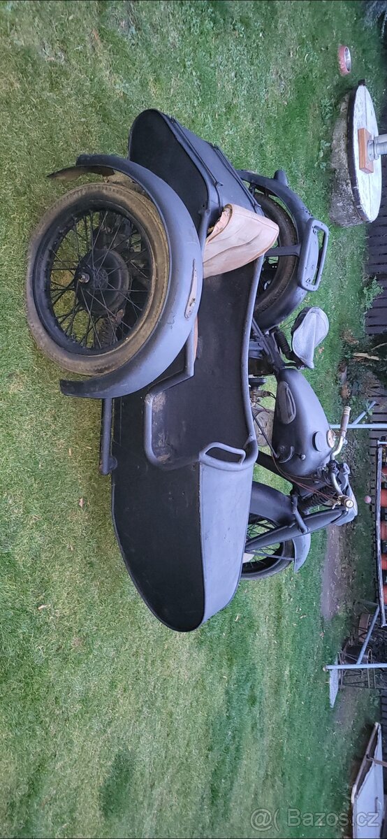 Dkw nz 500 Sidecar gelande stoye - 6