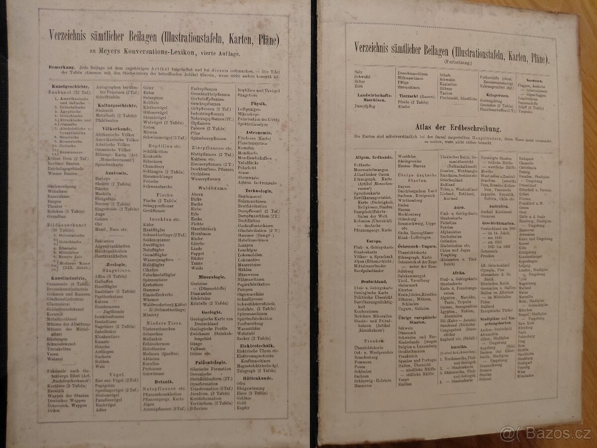 Lexikony rok vydání 1885 - 6