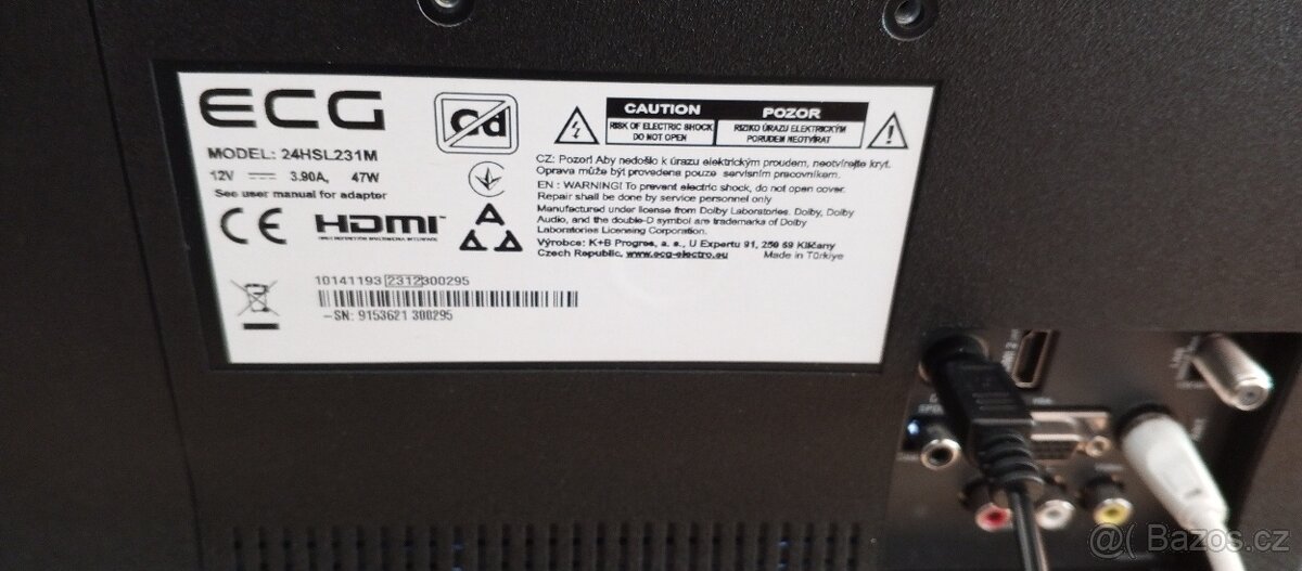 LED TV ECG 24HSL231M - 6