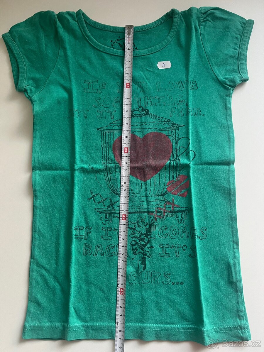 Letní bavlněná trička vel. 134 - 6