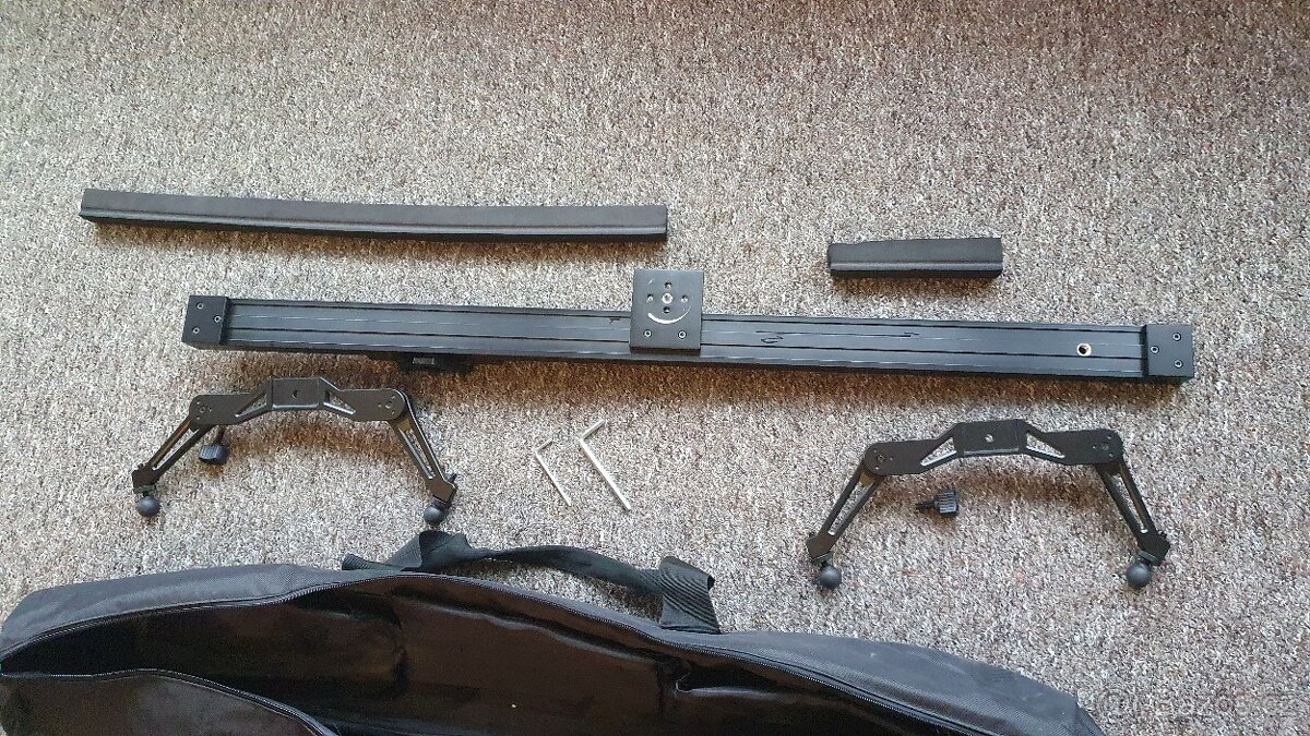 F&V S100A slider, Velky stativ Vinten Pro 5 PT52 - 6