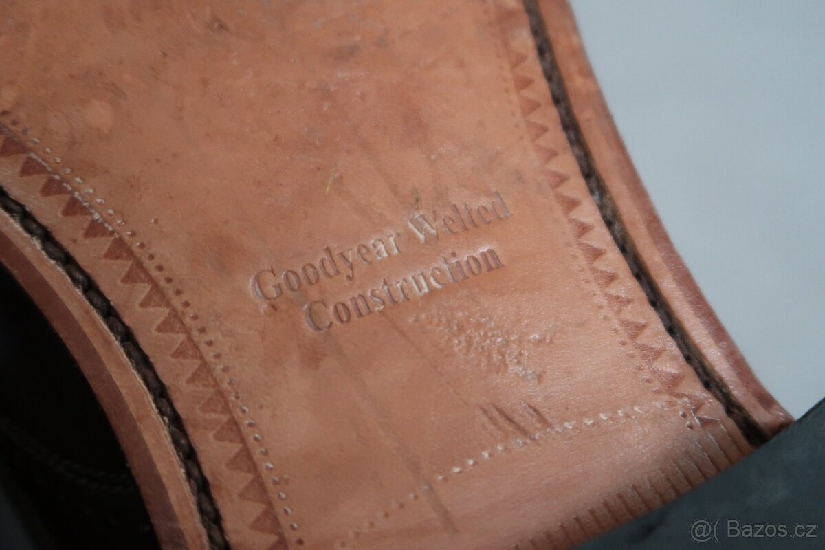 LOAKE Design BRYANT Brogue (UK10, EU44 45) polobotky boty - 6