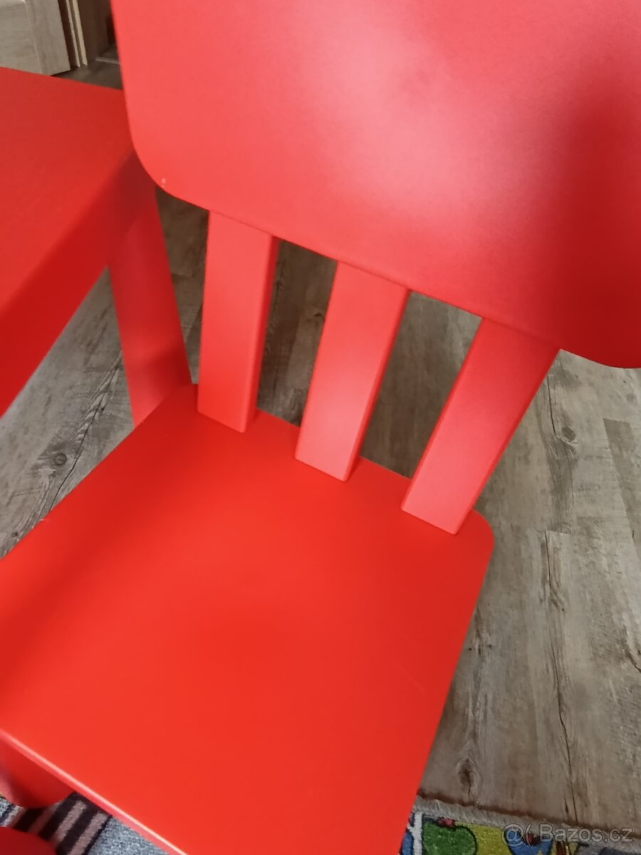 Dětský stůl a židle IKEA Mammut - 6