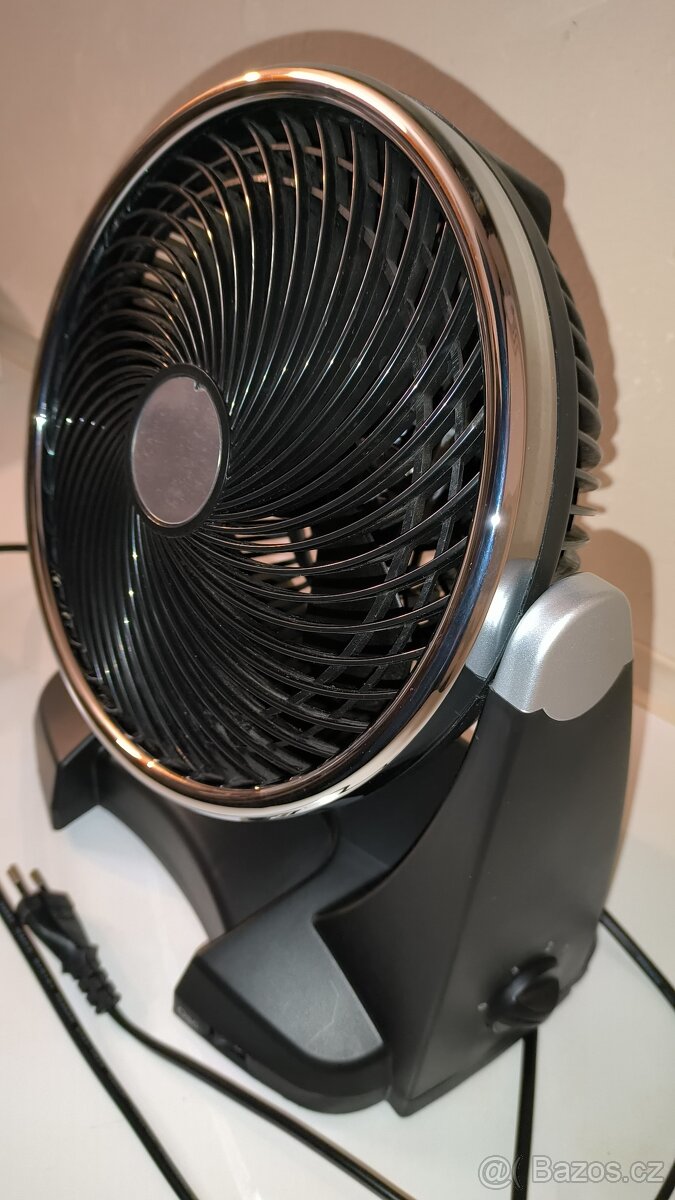Ventilátor - Větrák černý - 6