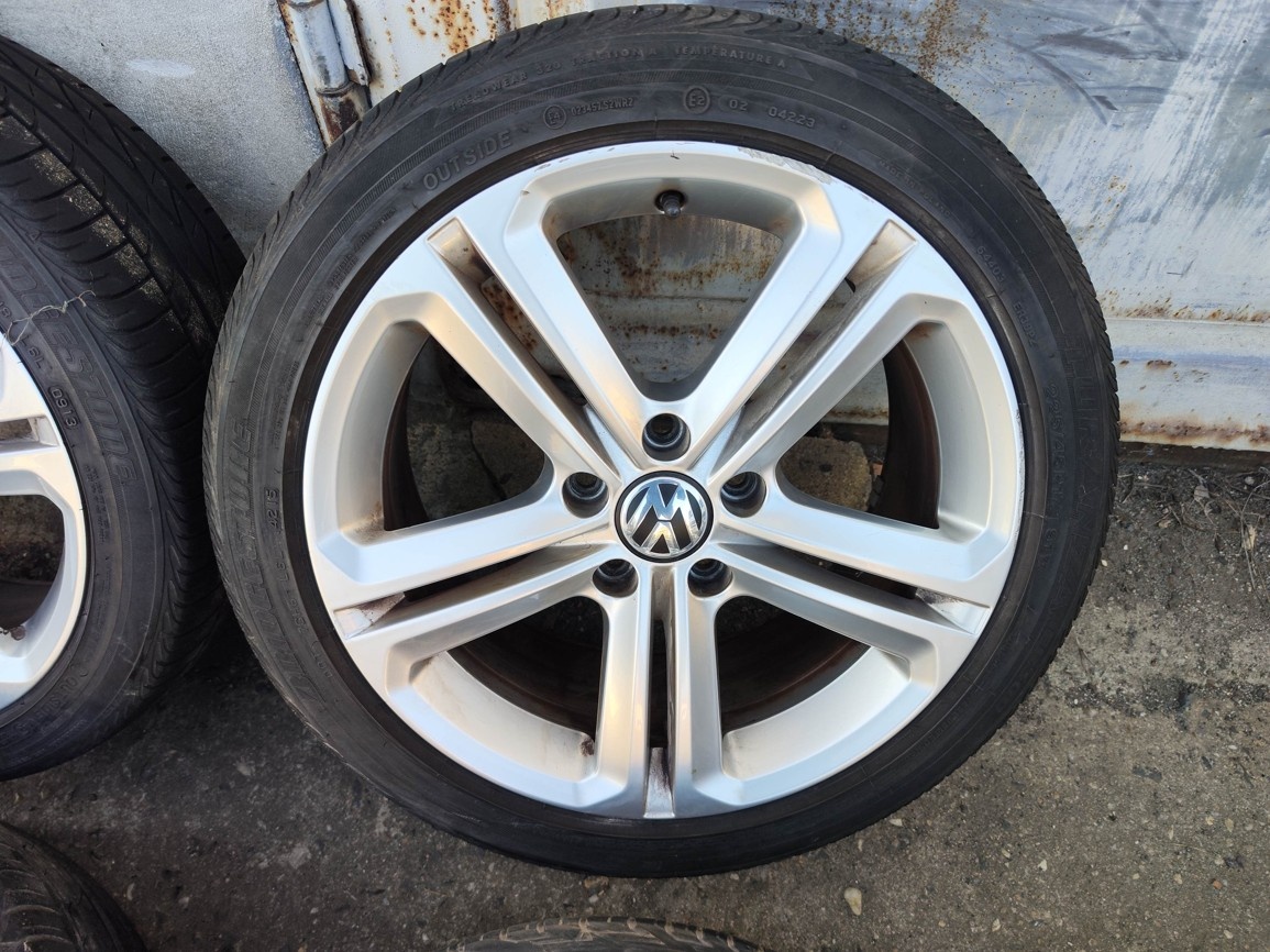 17"letní alu sada Mallory 5x112 origo Golf 6 Touran Caddy - 6