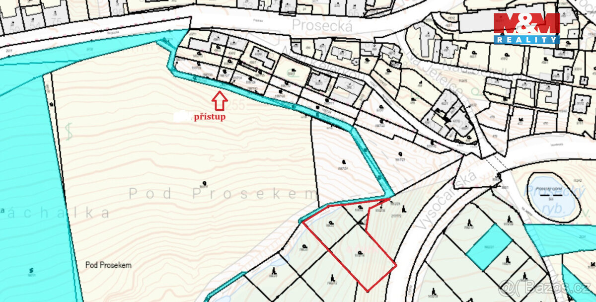 Prodej pozemku, 2020 m², Praha 9 - Vysočany - 6