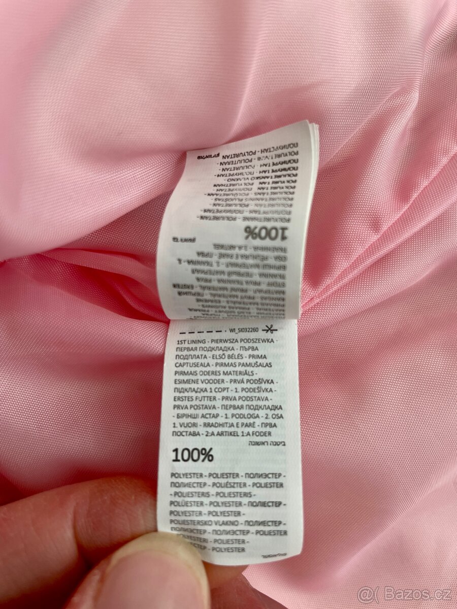 Dívčí růžový křivák vel. 92 - 6