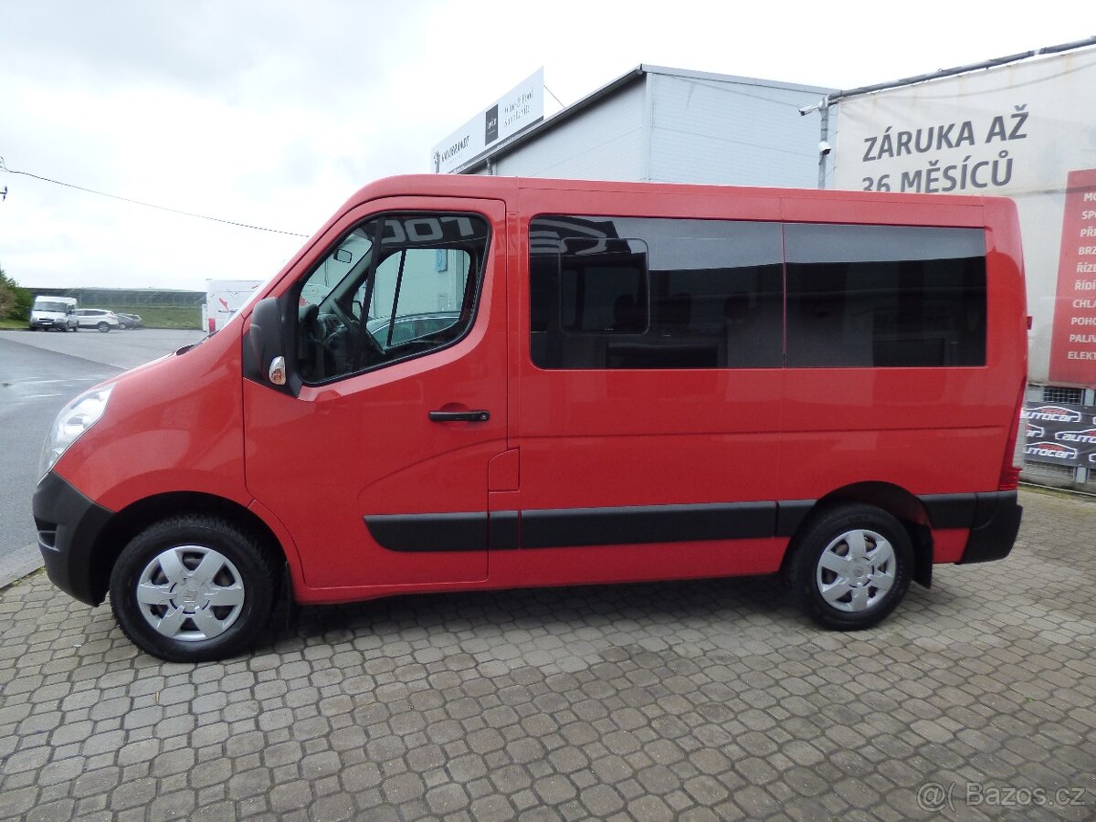 Renault Master 2,3 dCi,L1H1,9míst,Klima,1.maj. užitkové - 6