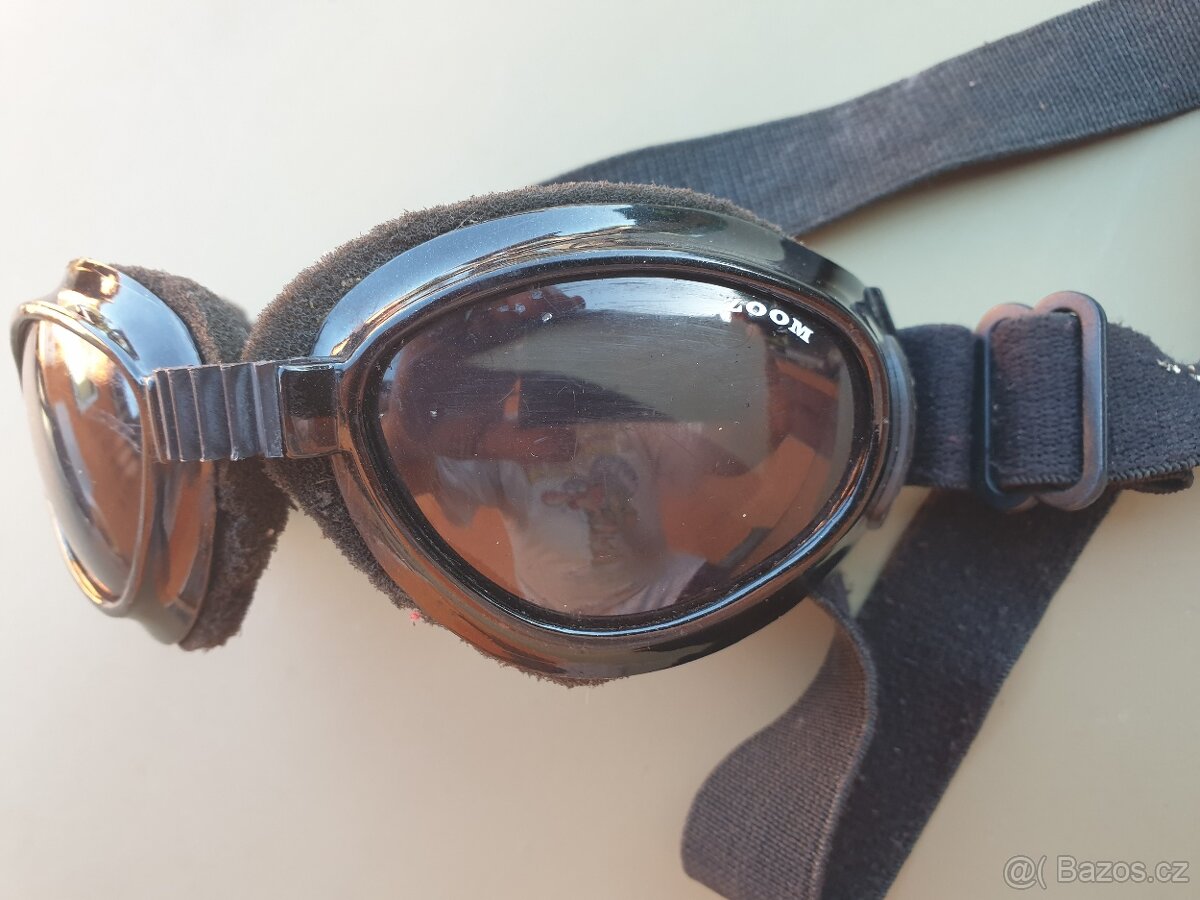 Prodám použité moto retro brýle - 6