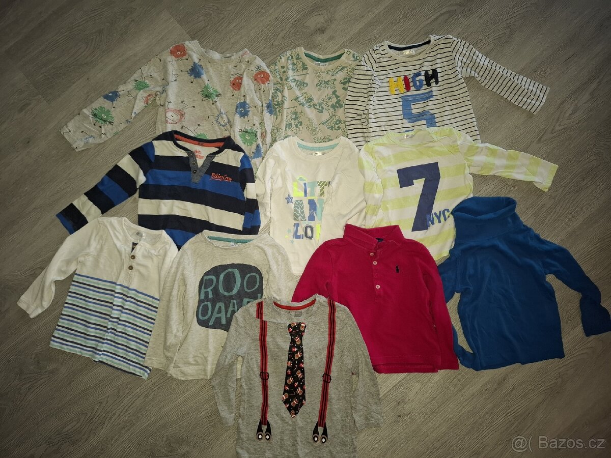 Set triček 86-92 - 6