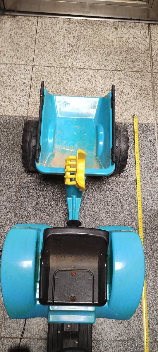 Šlapací traktor dětský velký - 6