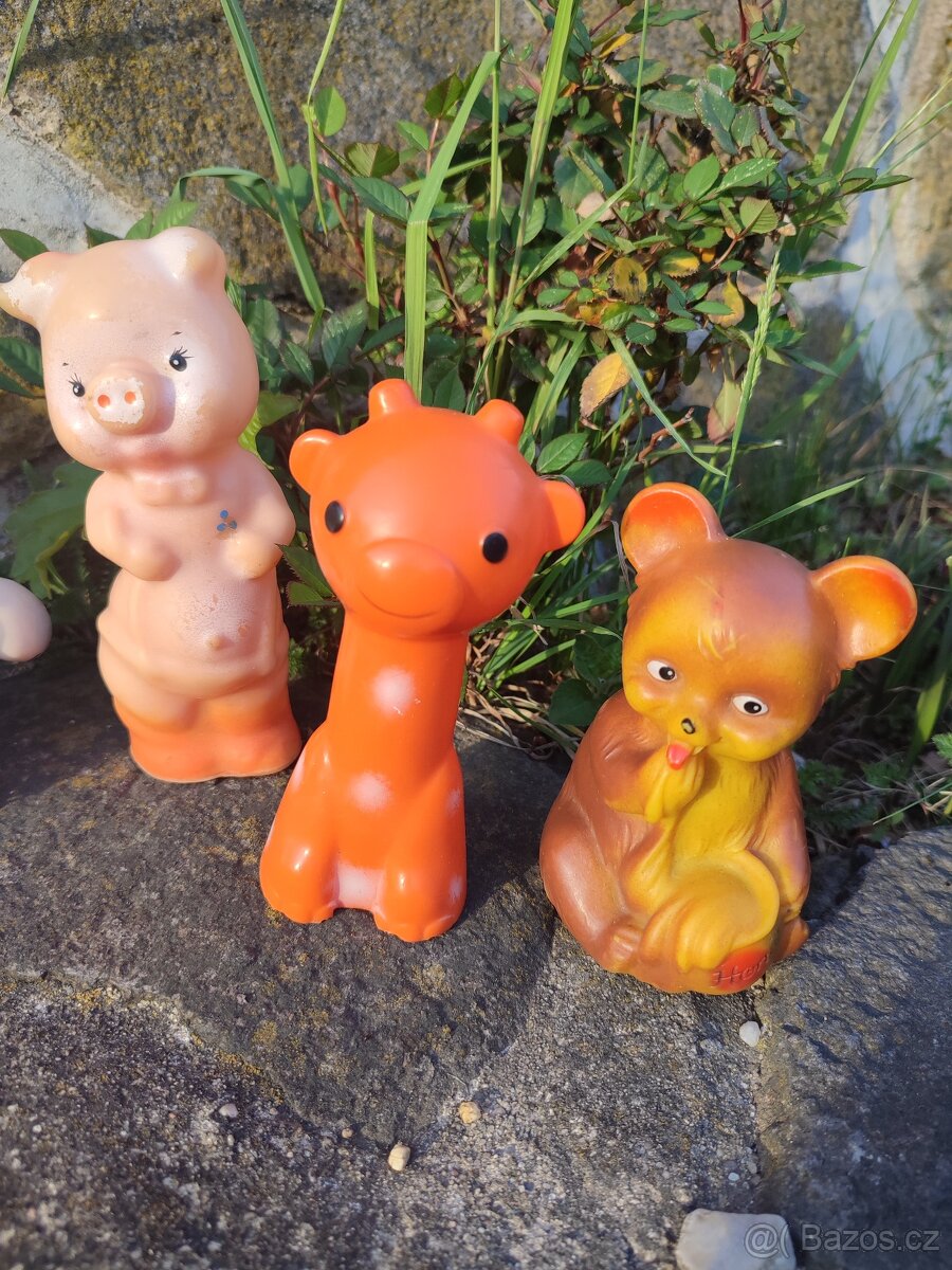 Retro gumové hračky 2. - 6