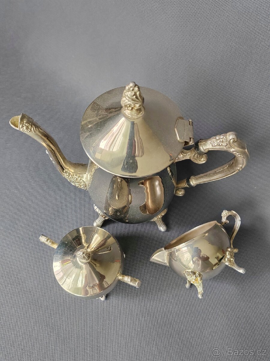 Elegantní sada postříbřeného nádobí Leonardo v top stavu - 6