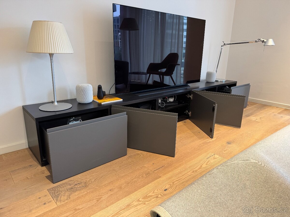 TV police IKEA BESTA – 3 metry (180 cm + 120 cm) - 6