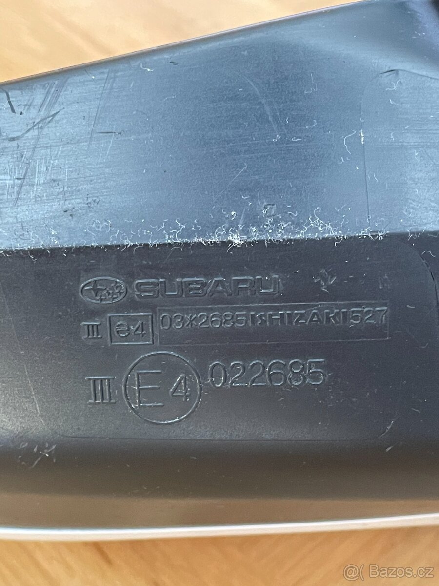 Subaru Impreza WRX STI 2008 – originální zrcátka s blinkry - 6