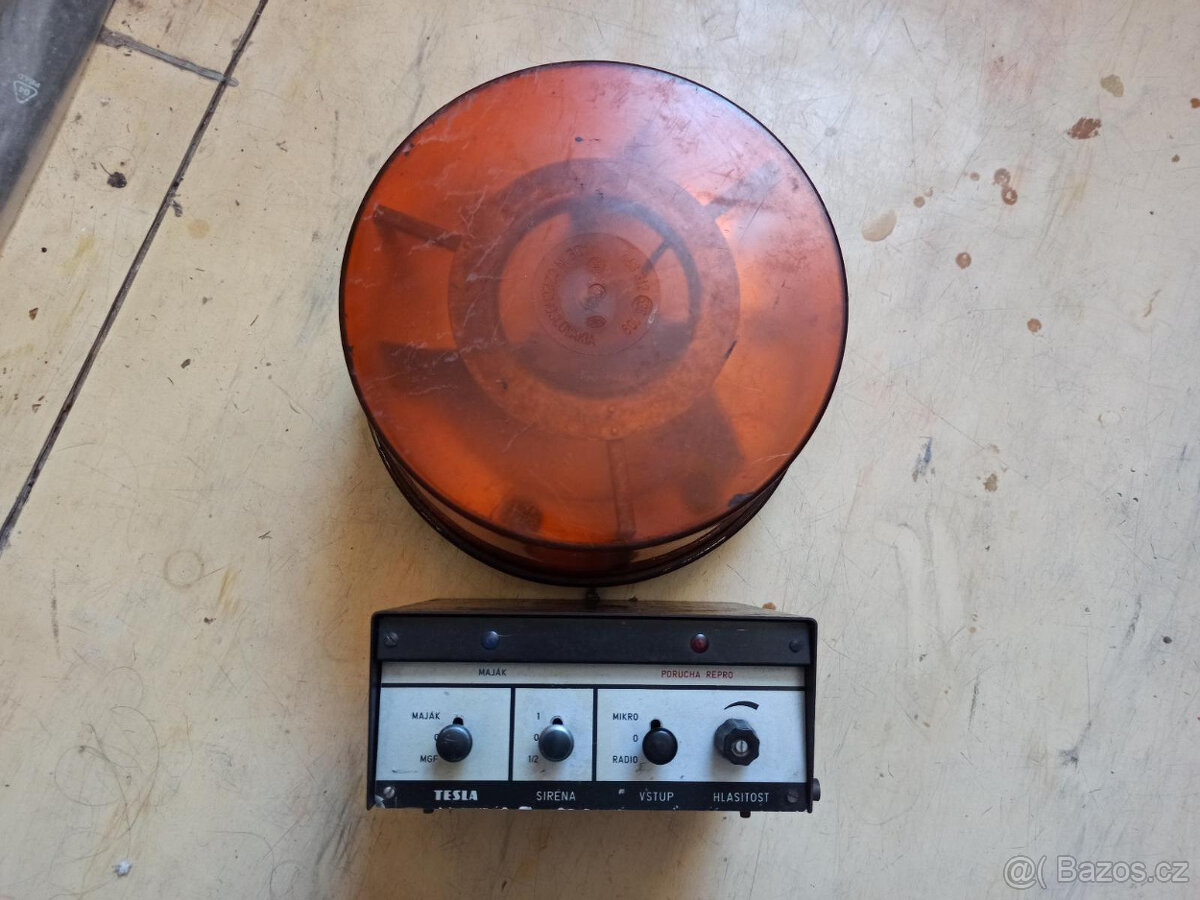 AZD 501 a modrý maják i sirena VB SNB hasiči - 6