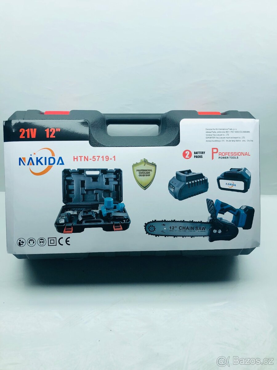 Aku pila 12” s automatickým mazáním + 2x baterie - 6