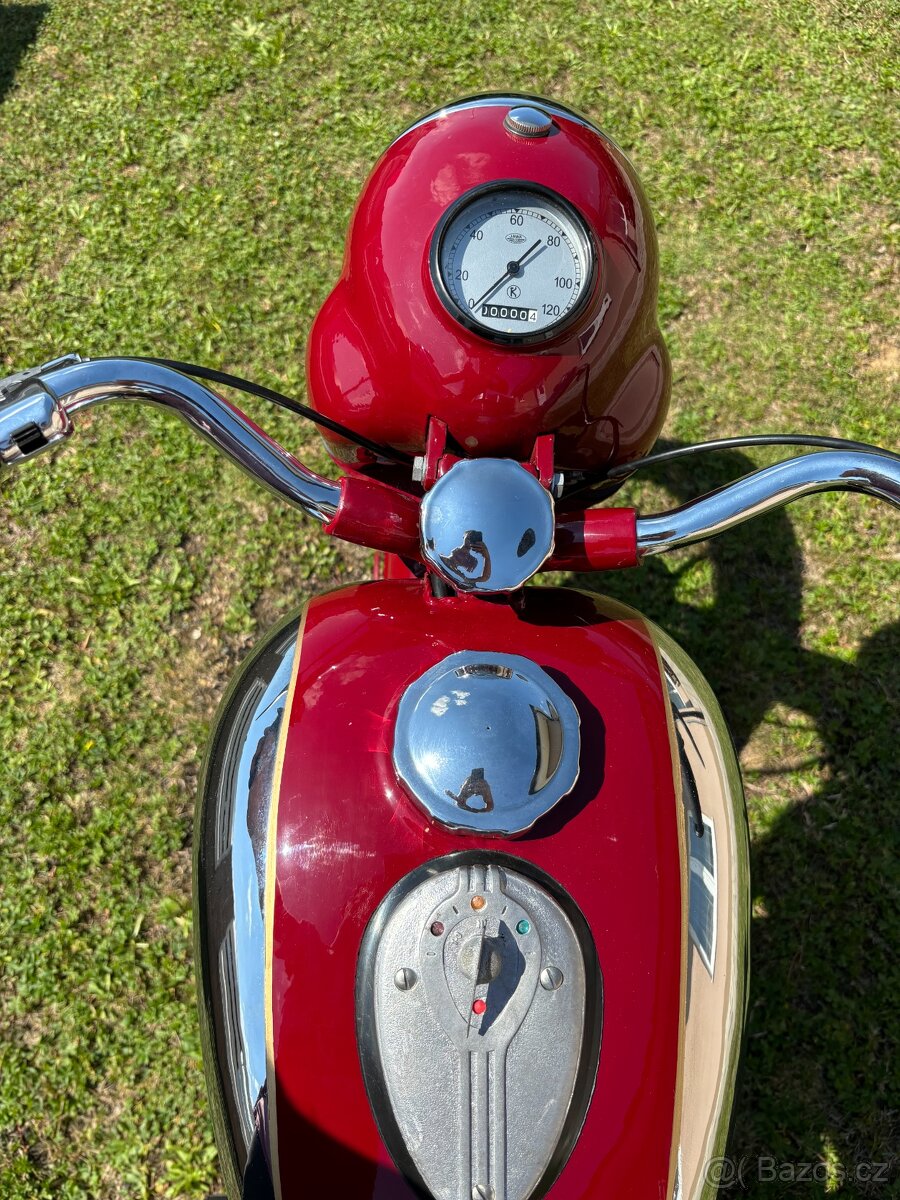 Jawa perak 250. - 6