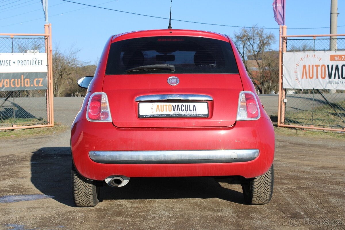 Fiat 500, 1,2i 51KW, KLIMA, SERVISKA, r.v. 2012 - 6