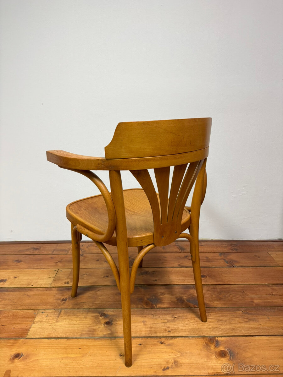 Oblíbená křesla TON č.25 (větší model) 7 kusů - 6