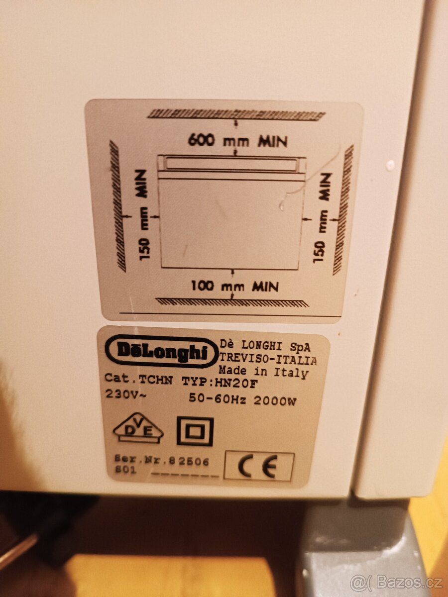 Prodám elektrický přenosný radiátor - 6