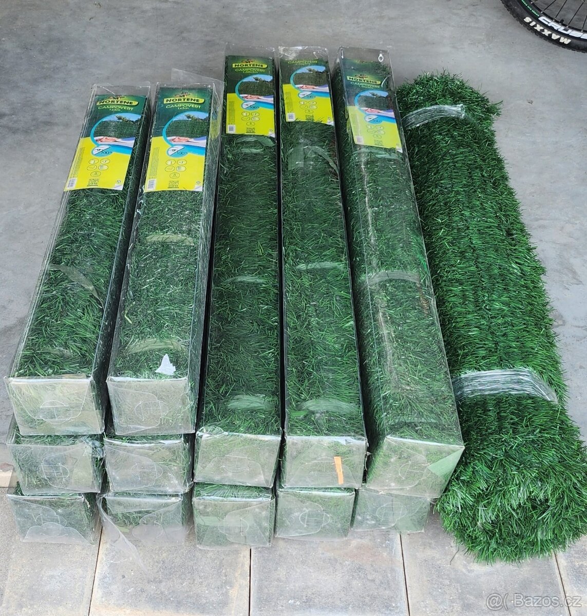 Plotová zástěna syntetická dekorační - 6