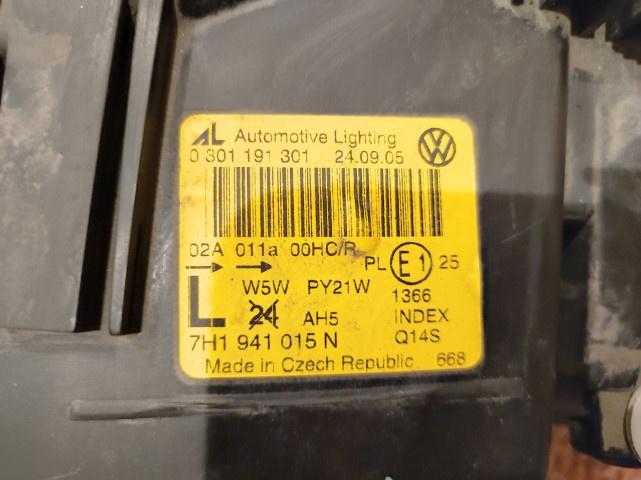 VWT5 světla originál přední a zadní - 6