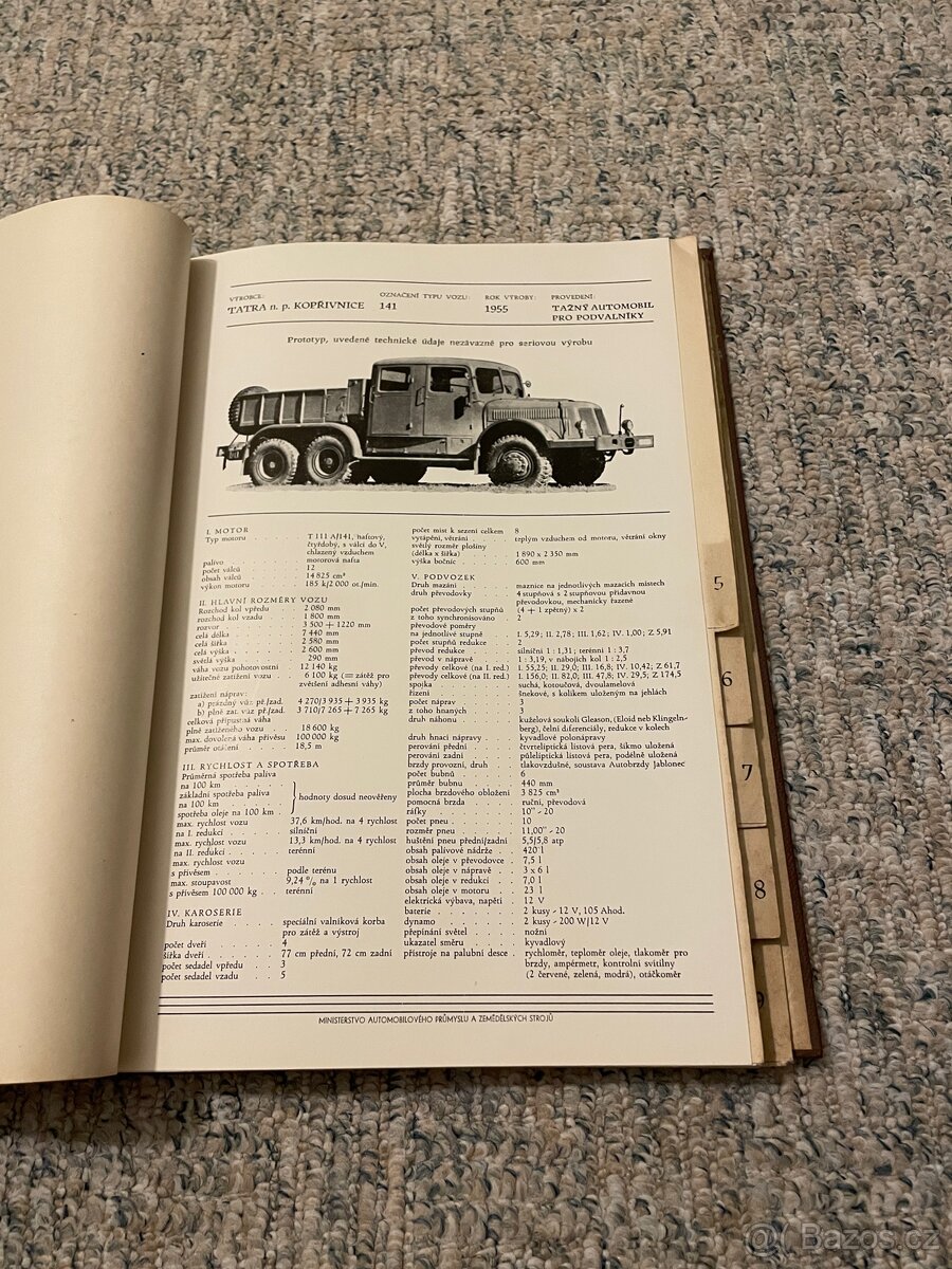 Unikátní dobová publikace vozidel - 6