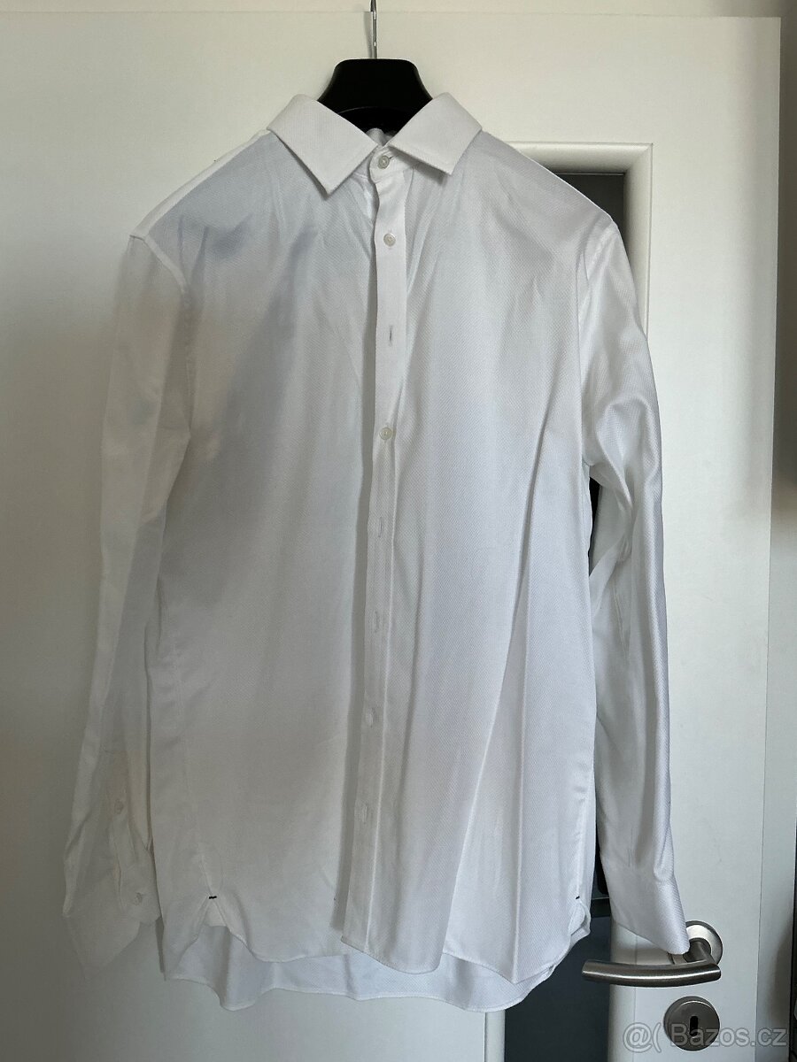 Pánský modrý oblek M&S - 6