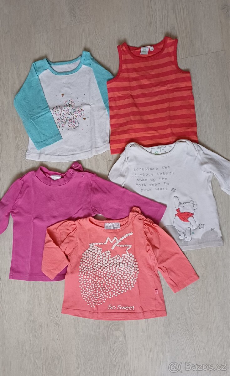 Komplet/ balík oblečení pro miminko (holčičku) vel. 74/80 - 6