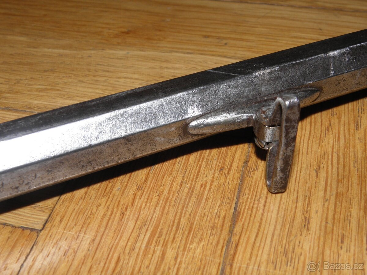 Historická flobertka 9mm - výrobce Emil Eggerth z Písku - 6