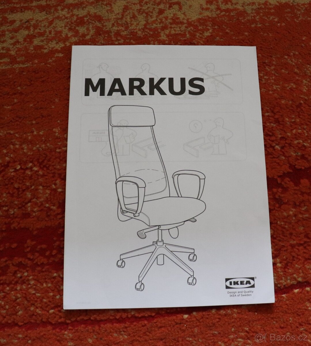 Kancelářská židle Ikea Markus - 6