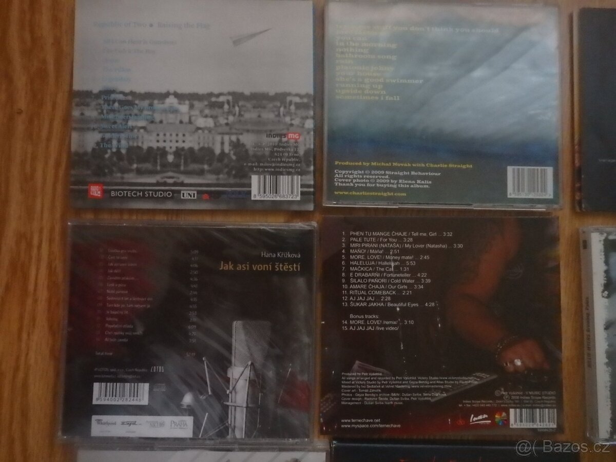 CD - sada po 80 Kč/kus - 6