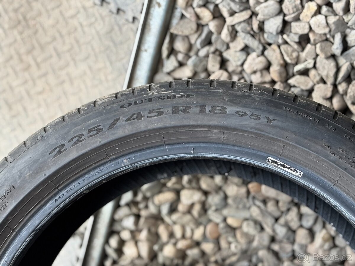 225/45/18 Pirelli letní pár pneu - 6