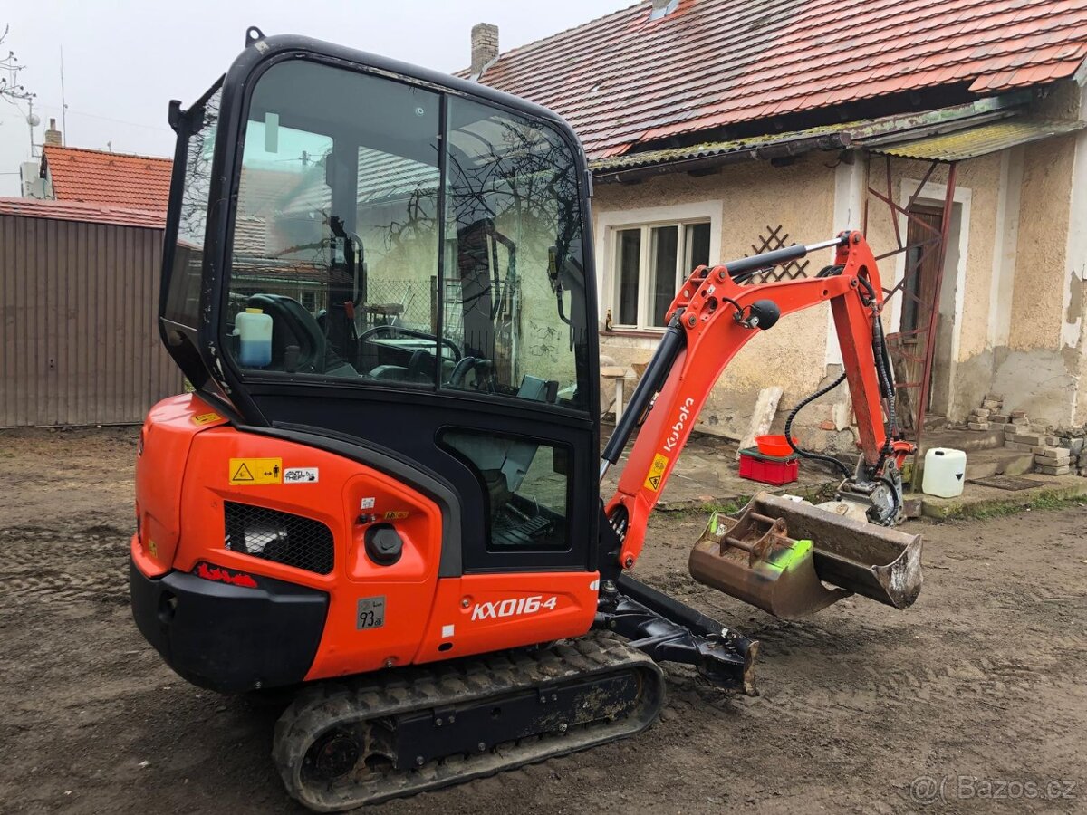 K prodeji mini bagr Kubota KX 016 - 6